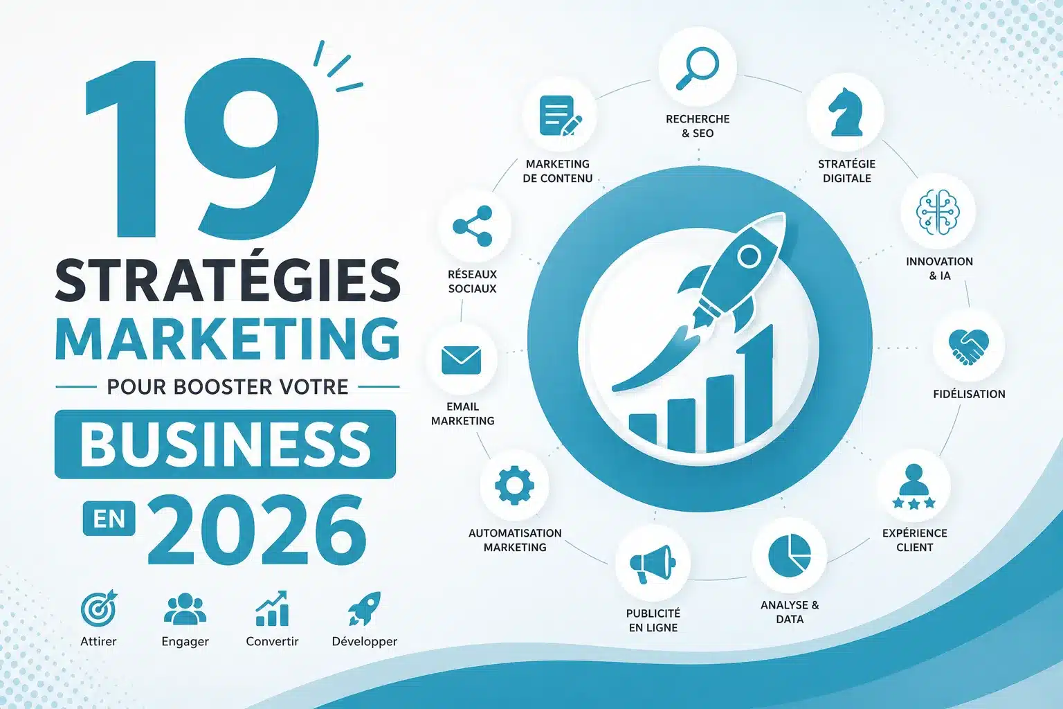 19 Stratégies Marketing pour Booster votre Business en 2026