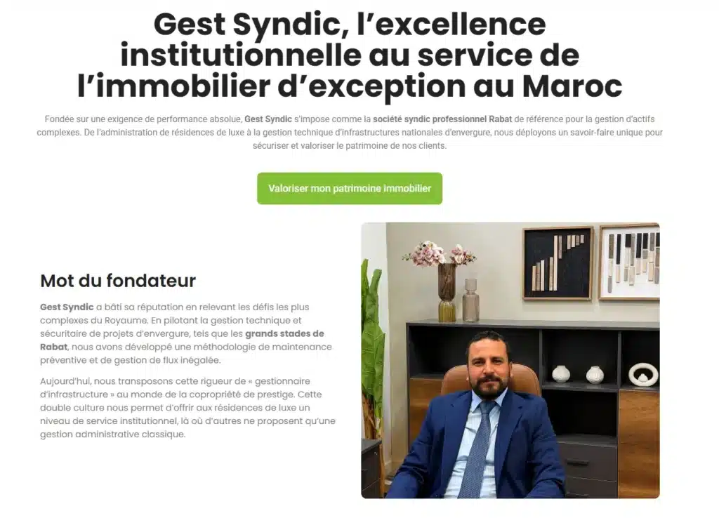 Gest Syndic mot du directeur