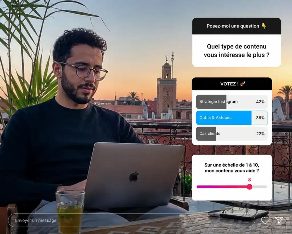 Marketing d'influence et authenticité locale sur Instagram au Maroc.